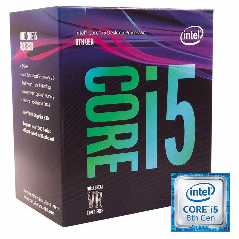 Processador Intel Core i5 8600 8ª Geração 9MB 1151 3.1Ghz Turbo